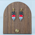 Syringe Dangles - handmade polymer clay earrings