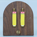 Pencil Dangles - handmade polymer clay earrings