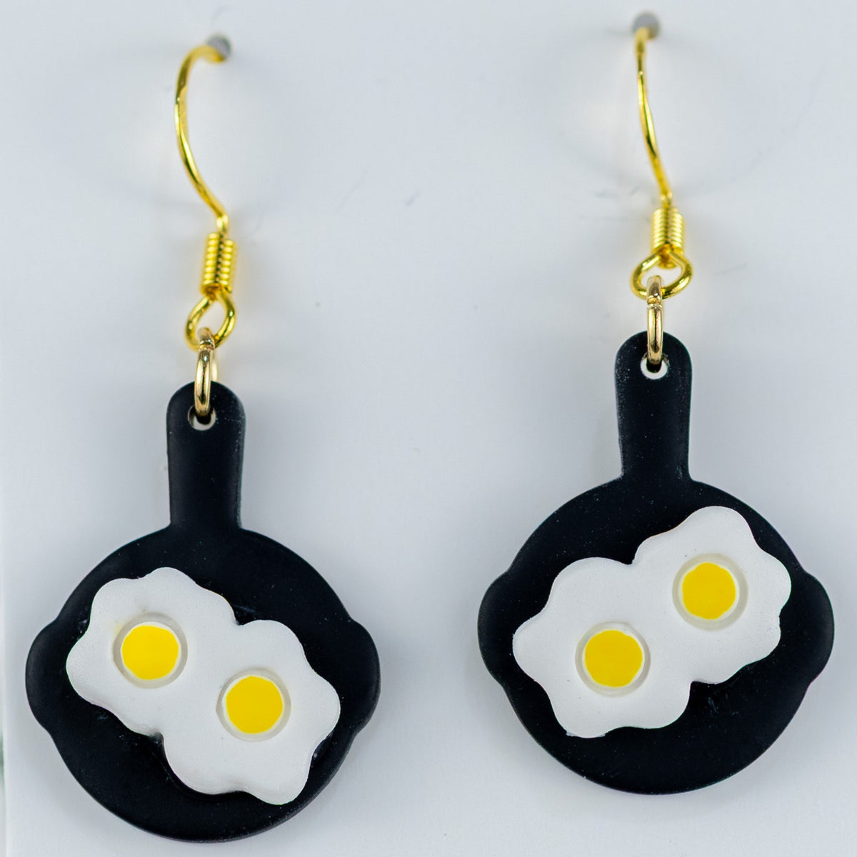 Frying Pan Egg Dangles