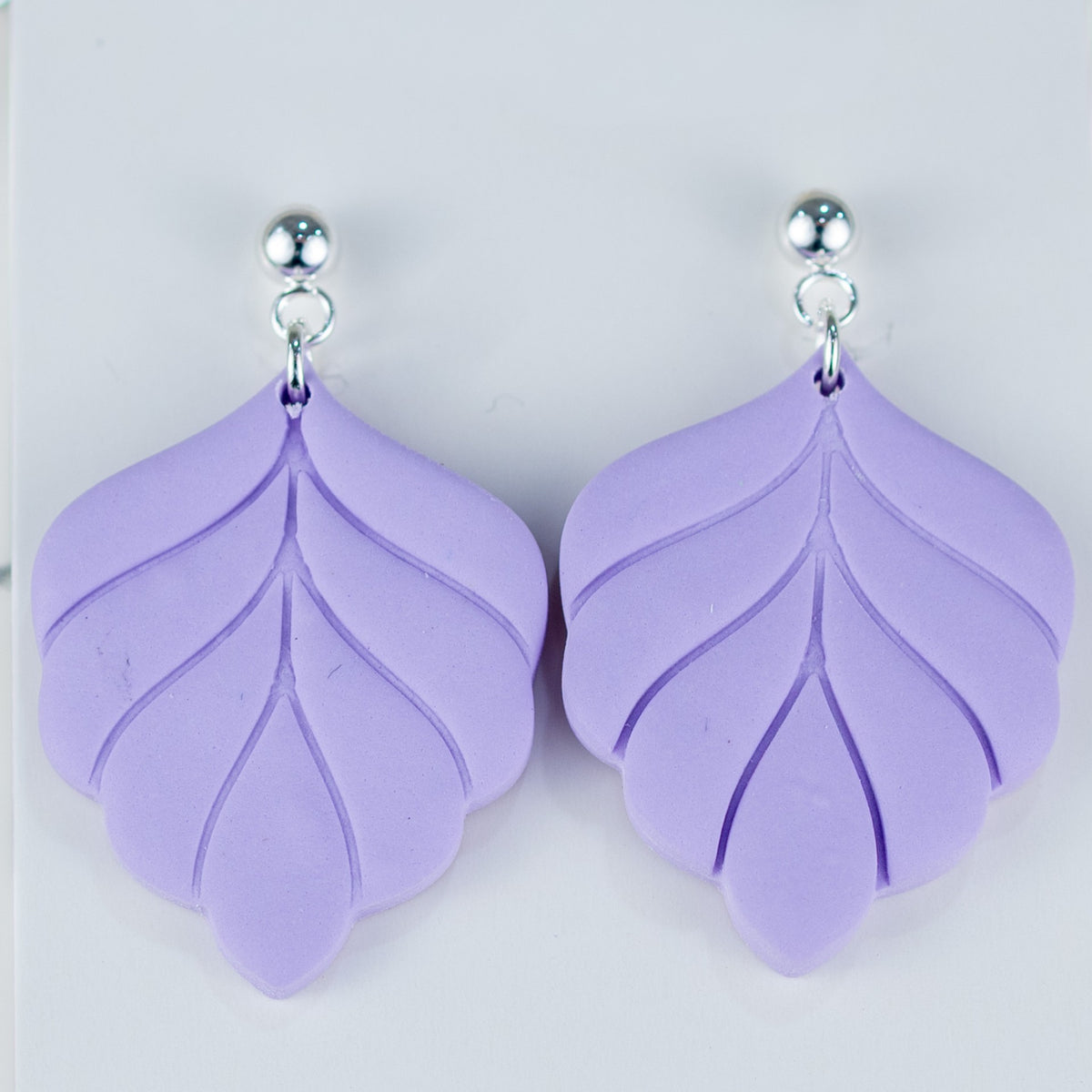 Lavender Leaf Dangles