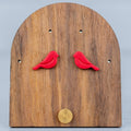 Red Cardinal Studs