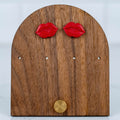 Red Lips Studs