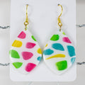 Stained Glass Diamond Dangles