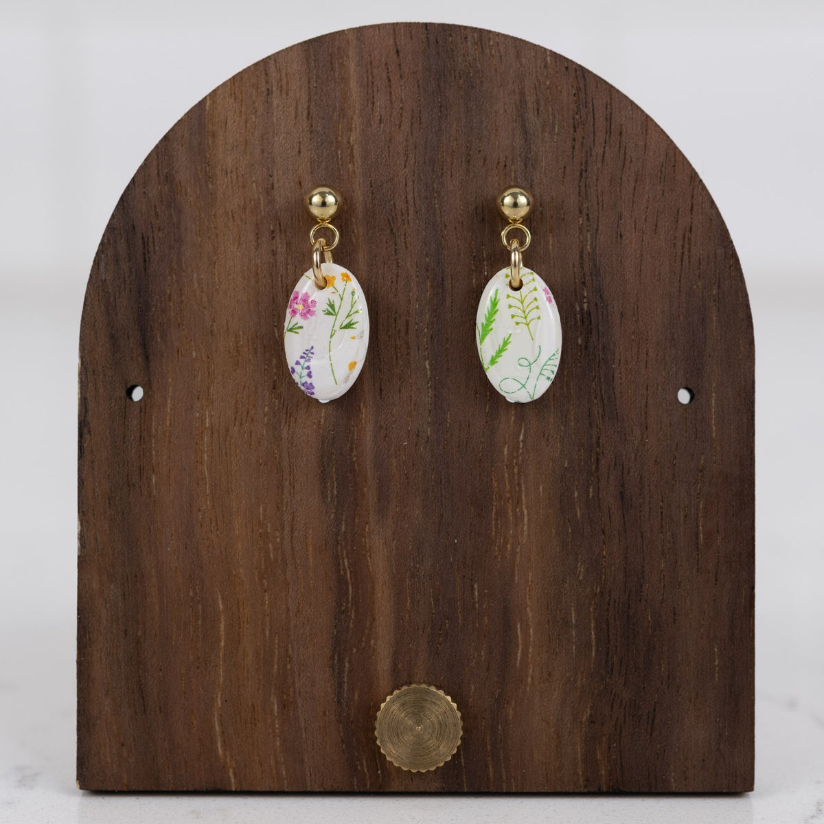 Wildflower Oval Dangles