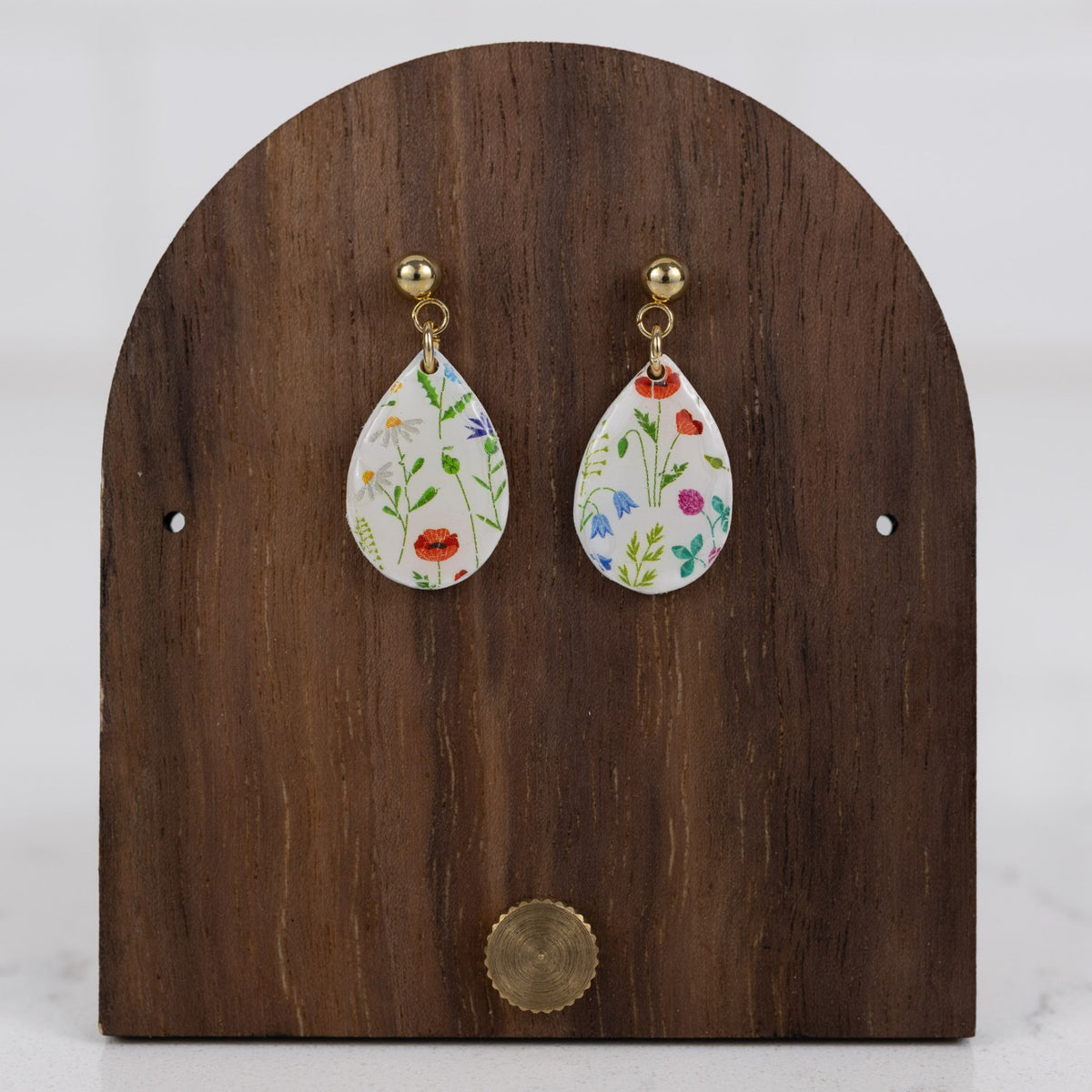 Wildflower Teardrop Dangles